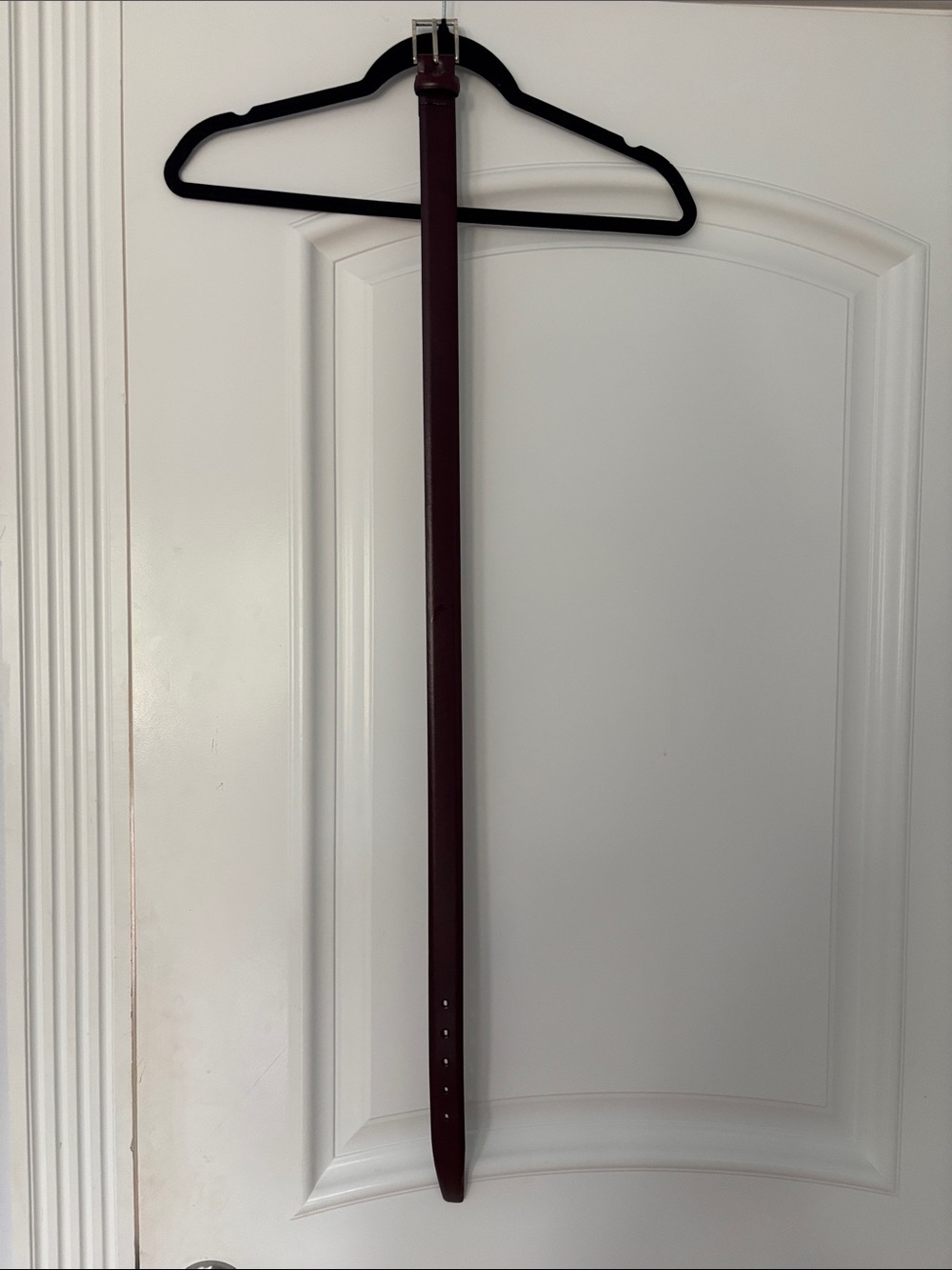 Leather belt